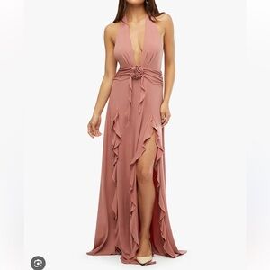 WeWoreWhat Halter dress